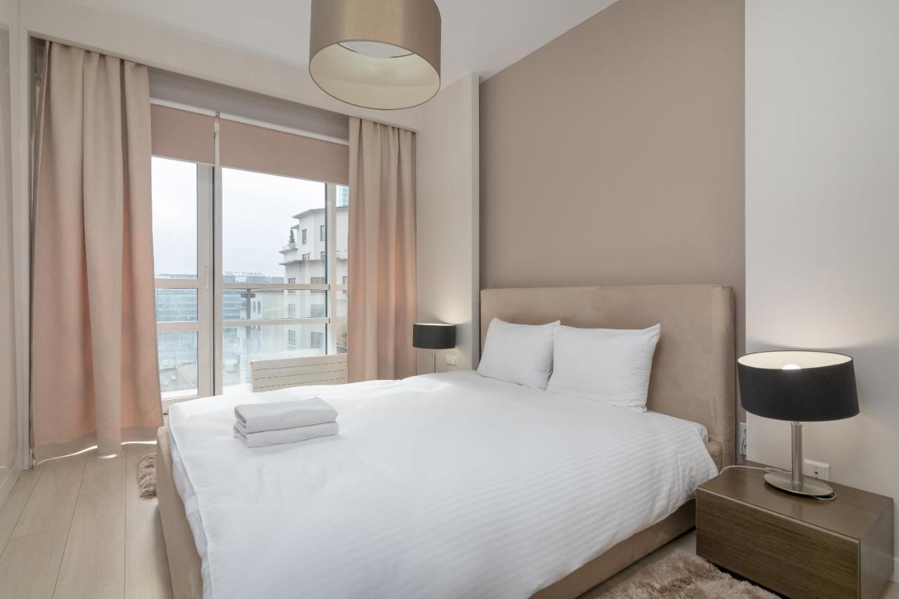 Grzybowska Platinum Apartment Tower A Varşovia Exterior foto